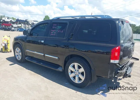 2011 Nissan Armada Platinum from USA, damaged, VIN 5N1BA0NFXBN615644